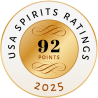Award Badge: USA Spirits Ratings 2025 - 92 Points